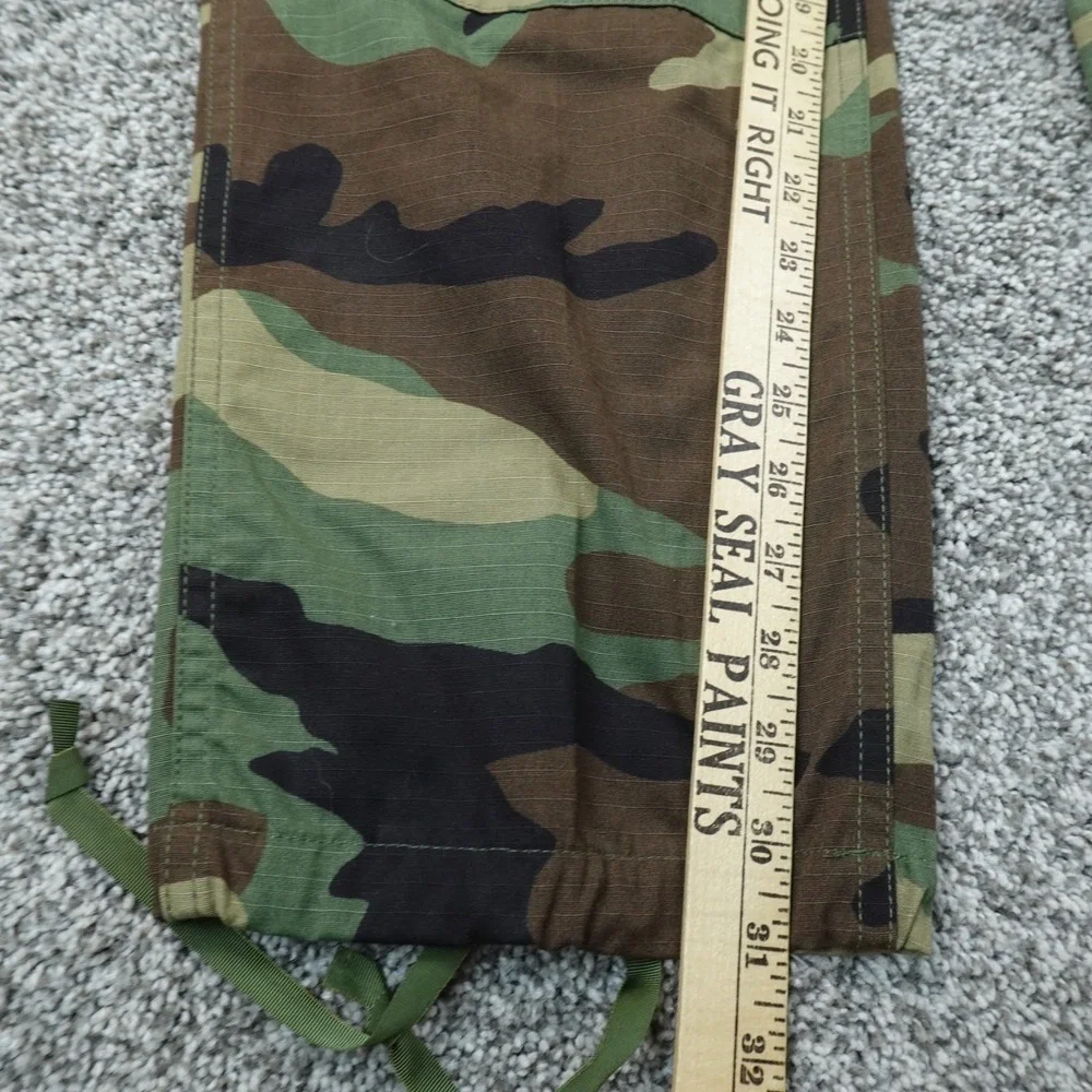 Military Pants Mens S Woodland Camo Cargo Hot Weather Combat Trouser Army ACU